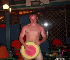 Naked Lad At The Pub