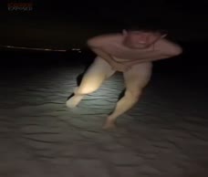 Dick Dance At The Beach