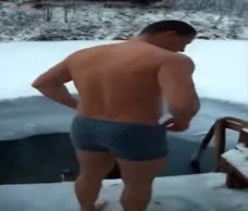 Ice Bath Dude