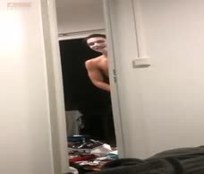 French Lad Caught Naked