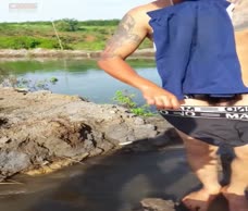 Tattooed Asian Lad Gets Dressed