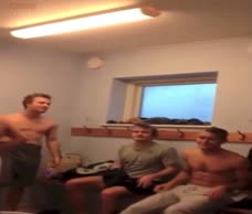 Locker Room Celebration