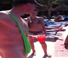 Mankini Pool Dude