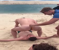 Ass Beer At The Beach