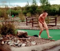 Crazy Golf Waterfall Lad