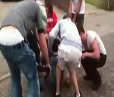 Dude Stripped In The Street