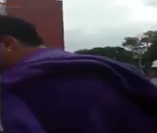 Older Man Runs Naked