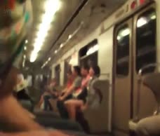 Dude On A Train