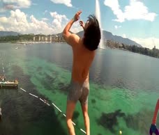 Pissy Diving Lad