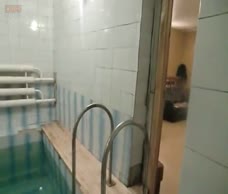 Army Lad In A Sauna