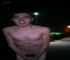 Lad Runs Naked In The Garden