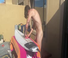 Naked Surfer