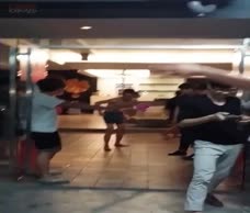 Lad Runs Naked Around The Car Park