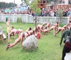 Naked Race At Roskilde