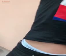 Bald Lad Walks Naked
