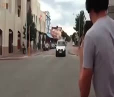 Aussie Dude Runs Naked