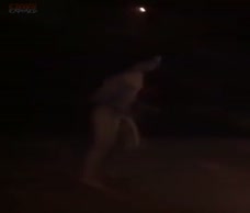 Lad Running Naked