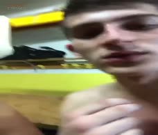 Dude In The Locker Room