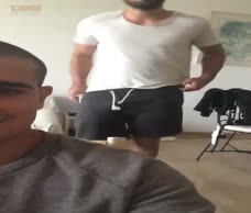 Dude Caught With His Cock Out