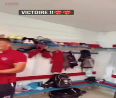 Locker Room Celebration