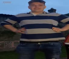 Fat Lad Drops His Pants