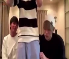 Asian Lad Pantsed On Cam