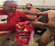 Locker Room Celebration