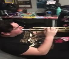 Blowing Trumpet