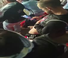 Dick Out At The Match
