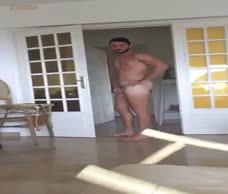 Dude Walks Around Naked