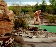 Lost A Game Of Mini Golf