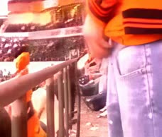 Football Fan Cock Out