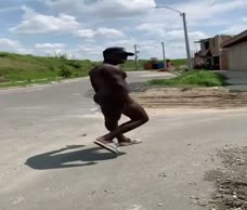 Naked Black Lad