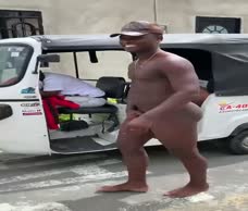 Naked Black Lad