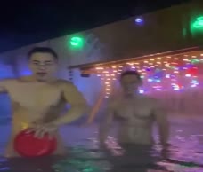 Asian Lads Do A Plate Dance
