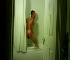Soldier In The Shower