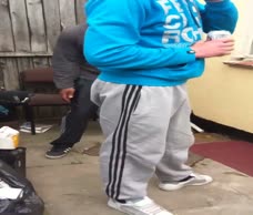 Lad Gets Pantsed