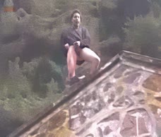 Dude On The Roof