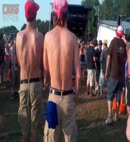 Naked Man Dancing At Electric Forest