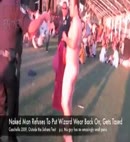 Arrested Naked At A Festival