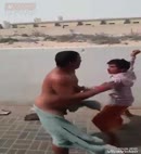 Man Fights Naked