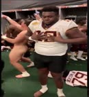 Player Dances Naked