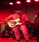 Naked Man Plays Guitar