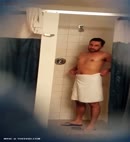 Man Takes A Naked Shower