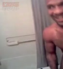 Naked Black Man Caught In The Shower