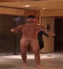 Naked Man In The Lobby