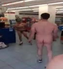 Man Goes Shopping Naked