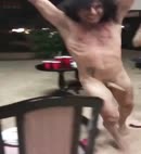 Naked Man Runs Around The Hotel