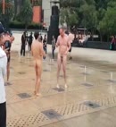 Naked Fountain Men