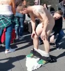 Man Gets Pantsed In The Street
